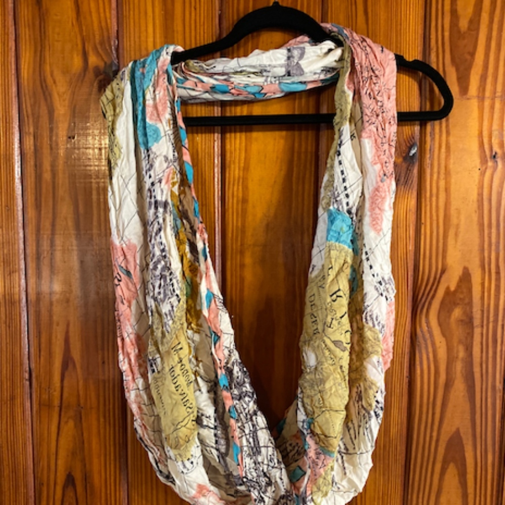 Urban Outfitters map scarf